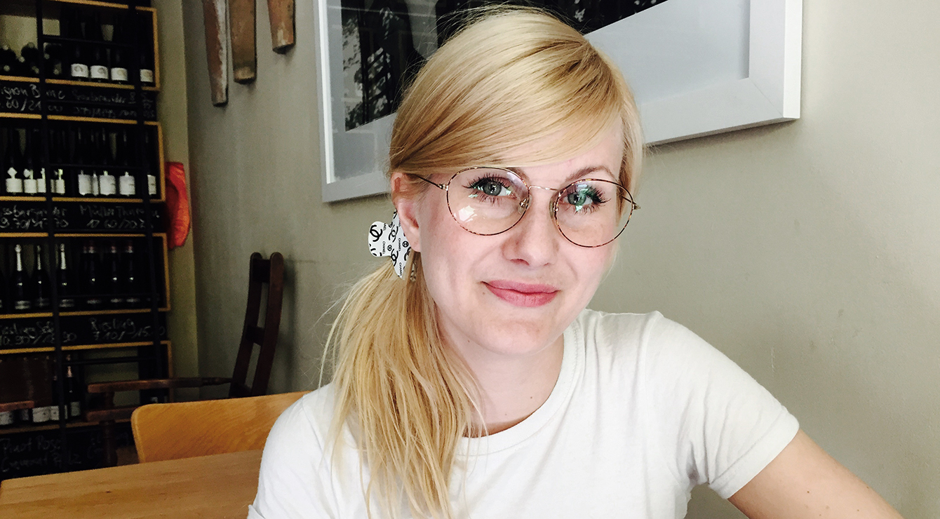 Porträt von Annamaria Olsson, Gründerin von Give something back to Berlin